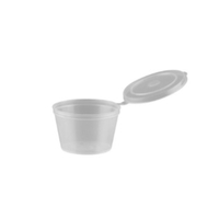 BetaEco 75ml Hinged Portion Cup with Lid x 1000