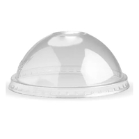 Biopak Dome Lid to suit 250ml/8oz Paper Biobowl x 1000