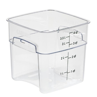Cambro Polycarbonate Square Food Storage Container 3.8Ltr
