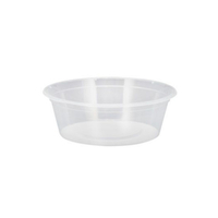 CHANROL Clear Round Container 225ml x 100