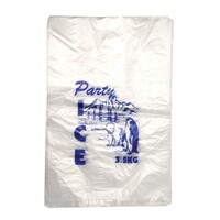 Printed 3.5kg Party Ice Bags x 500