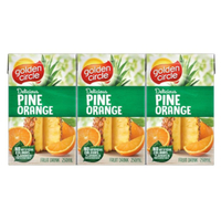 Golden Circle Pine Orange Fruit Drink 250ml x 24