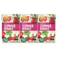 Golden Circle Summer Berry Fruit Drink 250ml x 24