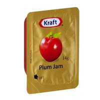 Kraft Plum Jam Portion x 75