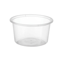 Round Plastic Container 440ml x 500