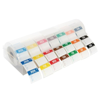 Hygiplas Removable Colour Coded Food Labels with 51mm Dispenser